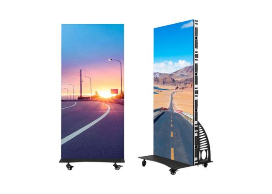 Pantalla LED de suelo interior para publicidad, pantallas LED P2.5 640*1280mm con alto brillo