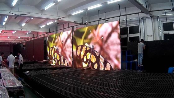 Pantalla LED GOB con vida útil de 100.000 horas, composición de píxeles 1R1G1B y tamaño de gabinete de 600*337.5MM