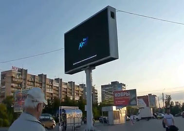 HD Full Color Suspended LED Display Alquiler P4 para exposiciones / espectáculos de motor