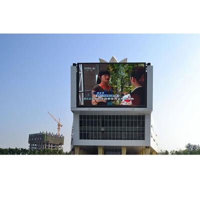 La pantalla de visualización llevada a todo color al aire libre abierta del gabinete p10 del servicio posterior impermeable de P10 ip65 llevó el panel 320* 160m m para el adverti