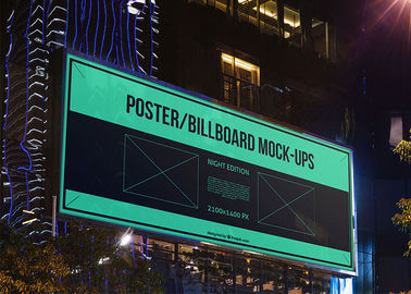 Pantalla LED de publicidad impermeable P8 exterior de color completo 1/4 Modo de escaneo HD