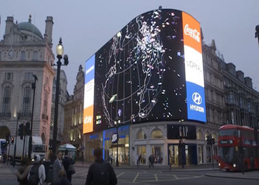 IP65 RGB LED Billboard P4 exterior impermeable 5000cd/M2 Brillo Alta resolución