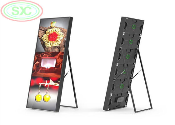 Pantalla LED RGB interior con control remoto 4G WIFI y marco delgado que ofrece una instalación flexible y un alto impacto visual
