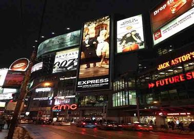 Pantallas LED de alta luminosidad a todo color para exteriores impermeables Alquiler de P3 Instalación de un centro comercial