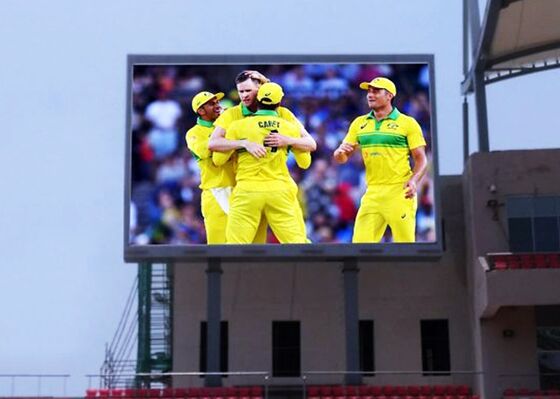 Pantalla de pared para publicidad callejera con marco fijo LED P6 grande impermeable