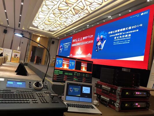 P10 SMD3535 RGB LED pantalla de visualización a todo color para instalación fija