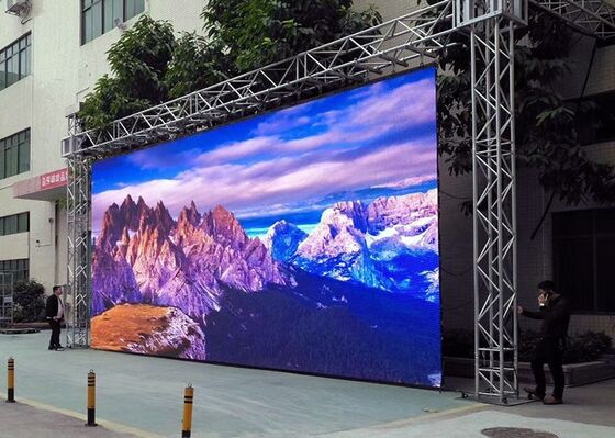 Lámpara LED P3.91 Pantalla LED Interior / Exterior Montada en la pared Pantalla LED con frecuencia de actualización de 3840hz