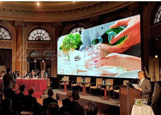 Lámpara LED P3.91 Pantalla LED Interior / Exterior Montada en la pared Pantalla LED con frecuencia de actualización de 3840hz