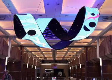 Estadio pantalla grande pantalla de pared LED Flexible P4.81 Instalación fija o alquilada en interiores