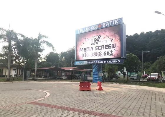 P6 exterior 192*192mm de color completo instalación fija LED pantalla de pantalla LED de gabinete a prueba de agua publicidad