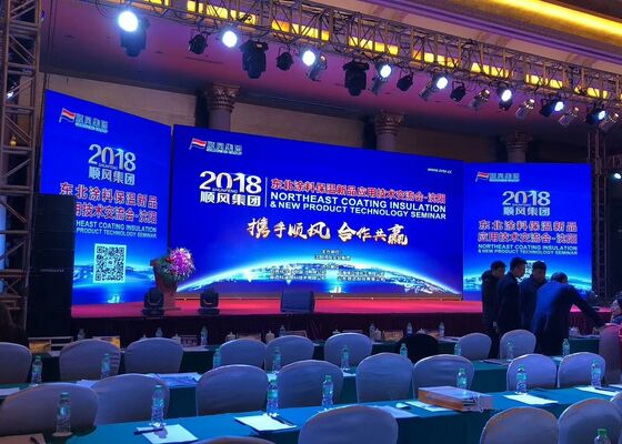 panel led de paso pequeño p2 640x640 con pantalla led de 3840 de tasa de refresco pantalla led a todo color