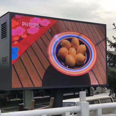 Buen precio p10 pantalla LED exterior de 960x960 mm con pantalla LED IP65 Instalación fija impermeable en línea