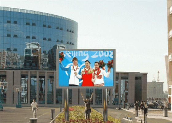 P10 Pantalla LED a todo color a prueba de agua para exteriores 10 mm de píxel 10000 píxeles/m2