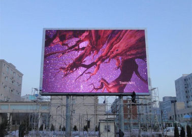 Pantalla LED Instalación fija P10 Advertencia LED a todo color al aire libre