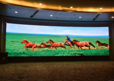 Pantalla de publicidad de interior con pantalla de vídeo LED a todo color de 3,91 mm de píxeles Alquiler o reparación