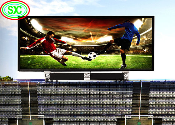 Buen precio El panel de la echada del pixel del esquema circular de la pantalla LED del estadio de fútbol 6m m a todo color en línea