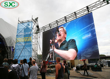 Alquiler / fundición por inyección de aluminio de color completo para publicidad al aire libre pantalla LED P1.667 LSN Sistema IP34 a prueba de agua