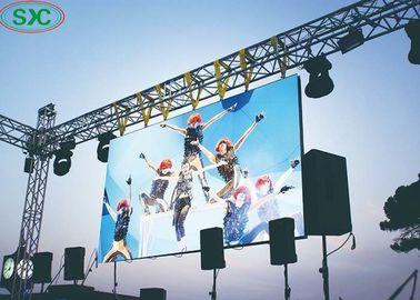 Alquiler / fundición por inyección de aluminio de color completo para publicidad al aire libre pantalla LED P1.667 LSN Sistema IP34 a prueba de agua