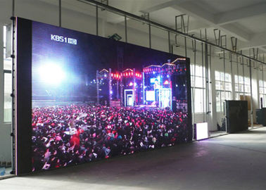 P6 SMD Led DisplayEscreen exterior impermeable a agua 768 * 768mm Cartelera publicitaria a todo color