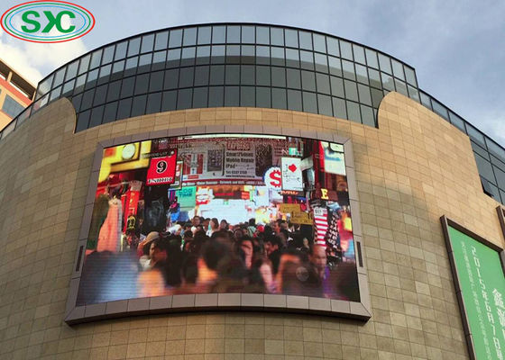 Buen precio Exhibición video a todo color de la pantalla Outdoor/LED de la pantalla GRANDE P10 LED Wall/LED al aire libre en línea