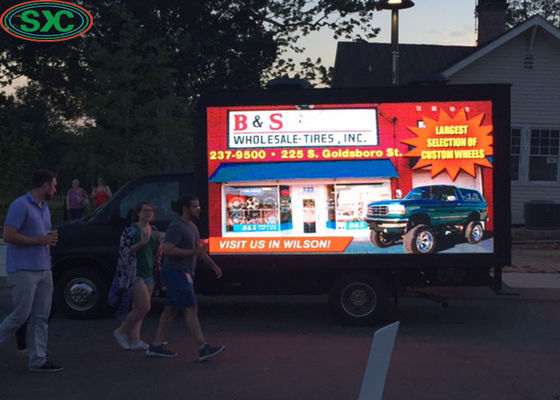 Buen precio Exploración al aire libre llevada a todo color de Digitaces de publicidad del remolque móvil P6 P8 P10 1/4 de la muestra en línea