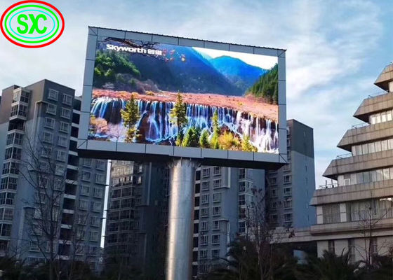 Pixel Pitch 8mm LED de publicidad pantalla grande exterior interior de todo color LED