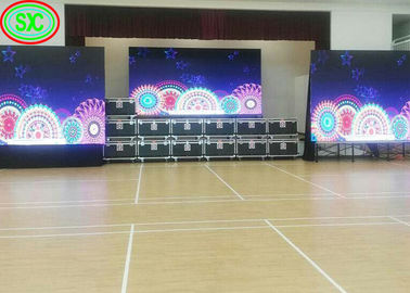 Pantalla de escenario LED Contrato de fondo de alta resolución Mega DisplayPantalla de pantalla LED a todo color en el interior