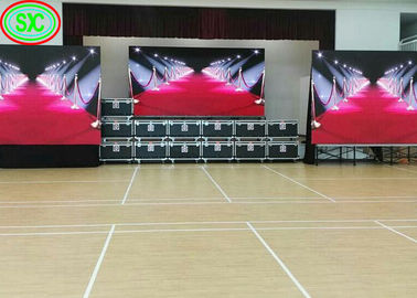 Pantalla de escenario LED Contrato de fondo de alta resolución Mega DisplayPantalla de pantalla LED a todo color en el interior