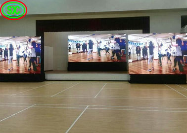 Pantalla de escenario LED Contrato de fondo de alta resolución Mega DisplayPantalla de pantalla LED a todo color en el interior