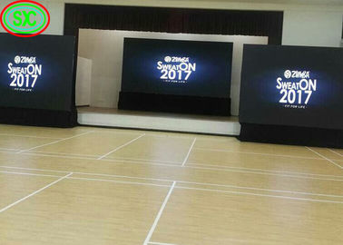 Pantalla de escenario LED Contrato de fondo de alta resolución Mega DisplayPantalla de pantalla LED a todo color en el interior