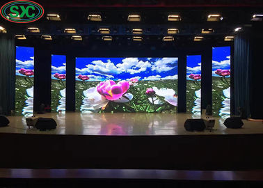 Pantalla LED de fondo de escenario con tono pequeño, alta definición, flexible y sin mancha