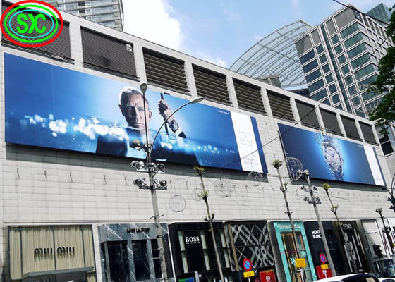 P8 Pantalla de anuncios LED a prueba de agua para exteriores 6500nits IP65