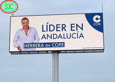 Alquiler de pantalla LED de publicidad al aire libre a todo color 1R1G1B