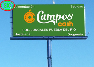 Alquiler de pantalla LED de publicidad al aire libre a todo color 1R1G1B