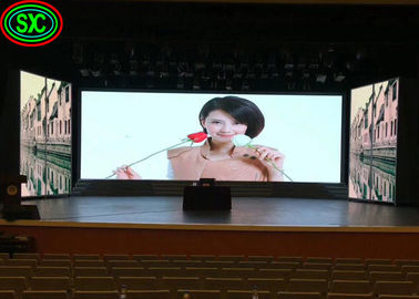 Interior P3.91LED escenario pantalla de cortina de fondo publicidad alquiler HD sin arrastre