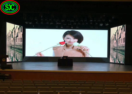 Indoor P3.91LED Escenario pantalla de cortina Fondo Publicidad Alquiler HD Sin arrastre pantalla LED a todo color