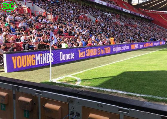 El exterior del vídeo del estadio del perímetro del deporte del perímetro P8 llevó ahorro de la energía de la exhibición