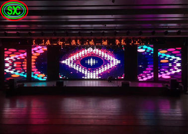 P3.91 de alta calidad al aire libre 500x500mm Alquiler de escenarios HD LED Display interior con pantalla LED a todo color