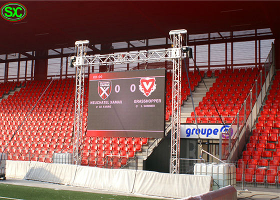 Buen precio Marcador de la pantalla LED del estadio del deporte al aire libre P6 con la FCC de la UL del CE en línea