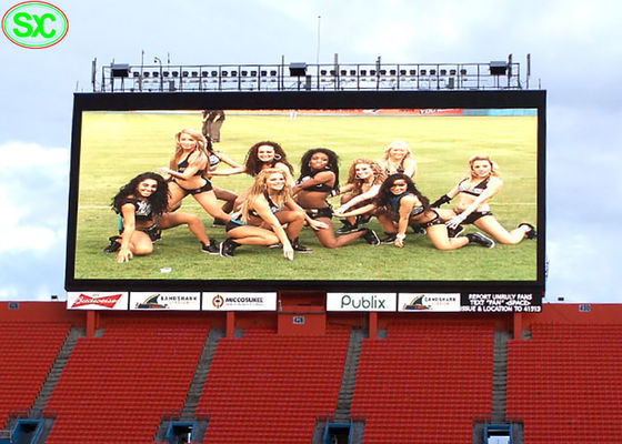 Buen precio Carteleras de la pantalla LED del estadio de fútbol P10 que hacen publicidad del control de WIFI en línea