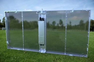 Pantalla de LED transparente de alto brillo de color completo de publicidad SMD2121