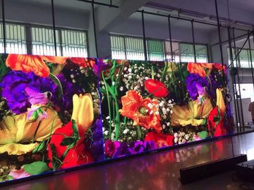Pared de vídeo de monitor LED P4 RGB de alta resolución para interiores para salas de conferencias, conciertos