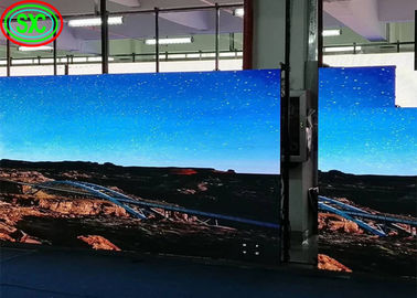 Pantalla LED a todo color al aire libre P3.91 Video de la pared Signo escenario telón de fondo Pantalla interior de LED a todo color