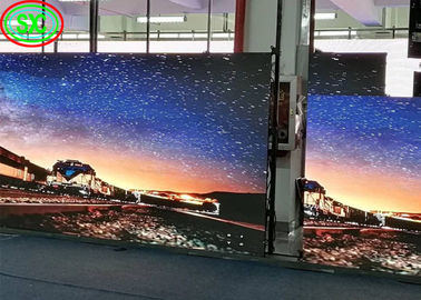 Pantalla LED a todo color al aire libre P3.91 Video de la pared Signo escenario telón de fondo Pantalla interior de LED a todo color