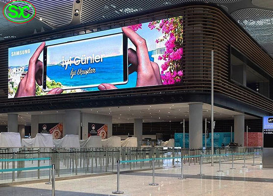 Pantalla digital LED de alto brillo P16 con controlador LED remoto Nova