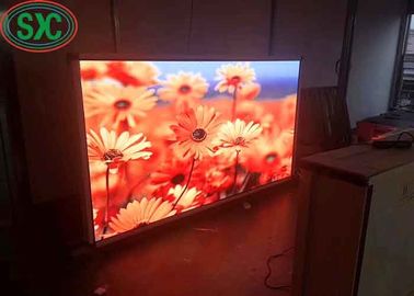 Epistar HD Full Color Stage LED de fundición a presión de aluminio P4 Exhibición exterior / interior Casilla de hierro / acero