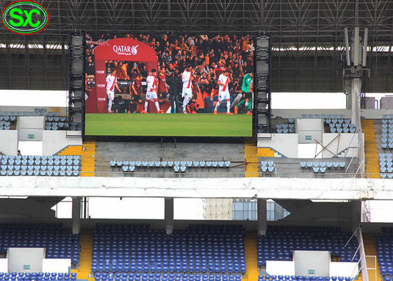 Buen precio Tablero de la pantalla de visualización del estadio LED de P8mm a todo color con control síncrono en línea