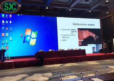 P4 Full Color Indoor LED Video Wall Screen 80*40 Resolución de módulo Tableros publicitarios
