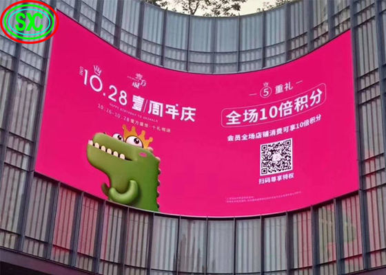 Buen precio Arc Indoor Full Color LED Display Pantalla de vídeo P3.91 Anuncios en línea