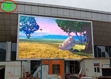 P6 Exhibición LED exterior a todo color Gran pantalla de publicidad 1920Hz pantalla LED interior a todo color